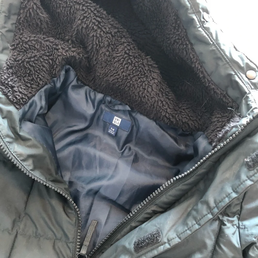 Uniqlo Kids Light Warm Hooded Padded Jacket
